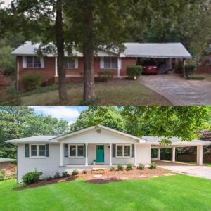 We Buy Houses Marietta - Stalcup Drive Before/After Photos