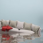 Home flooded in Texas damaging furniture