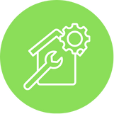 Home service icon by K Madison Media