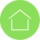 Real estate icon by K Madison Media