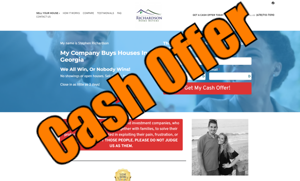 we buy houses cash offer Rockmart Georgia