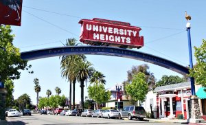 university heights sign