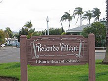 home rolando sign