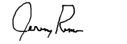 Jeremy Resmer Signature