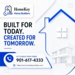 Explore new construction homes in Memphis with HomeKey Home Builders. Build a modern, quality home designed for today and created for tomorrow.