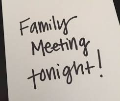family meet to pay off debts