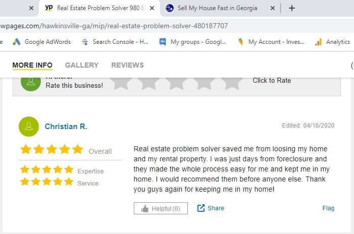 Real Estate Problem Solver Warner Robins Georgia