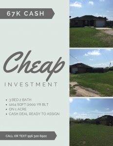 Cash Investment San Benito