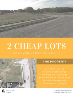Price Reduced Corpus Christi Lots