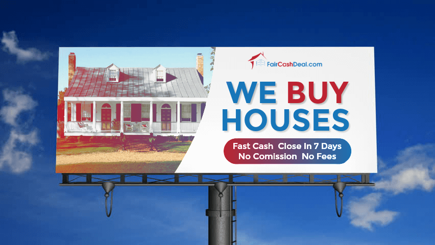 we buy houses in Southaven billboard