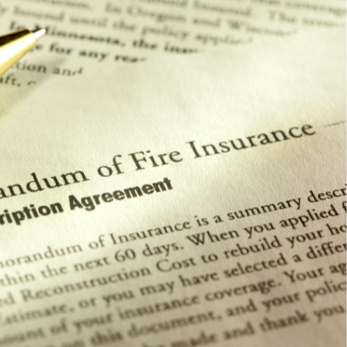 Fire Insurance Agreement in the UK
