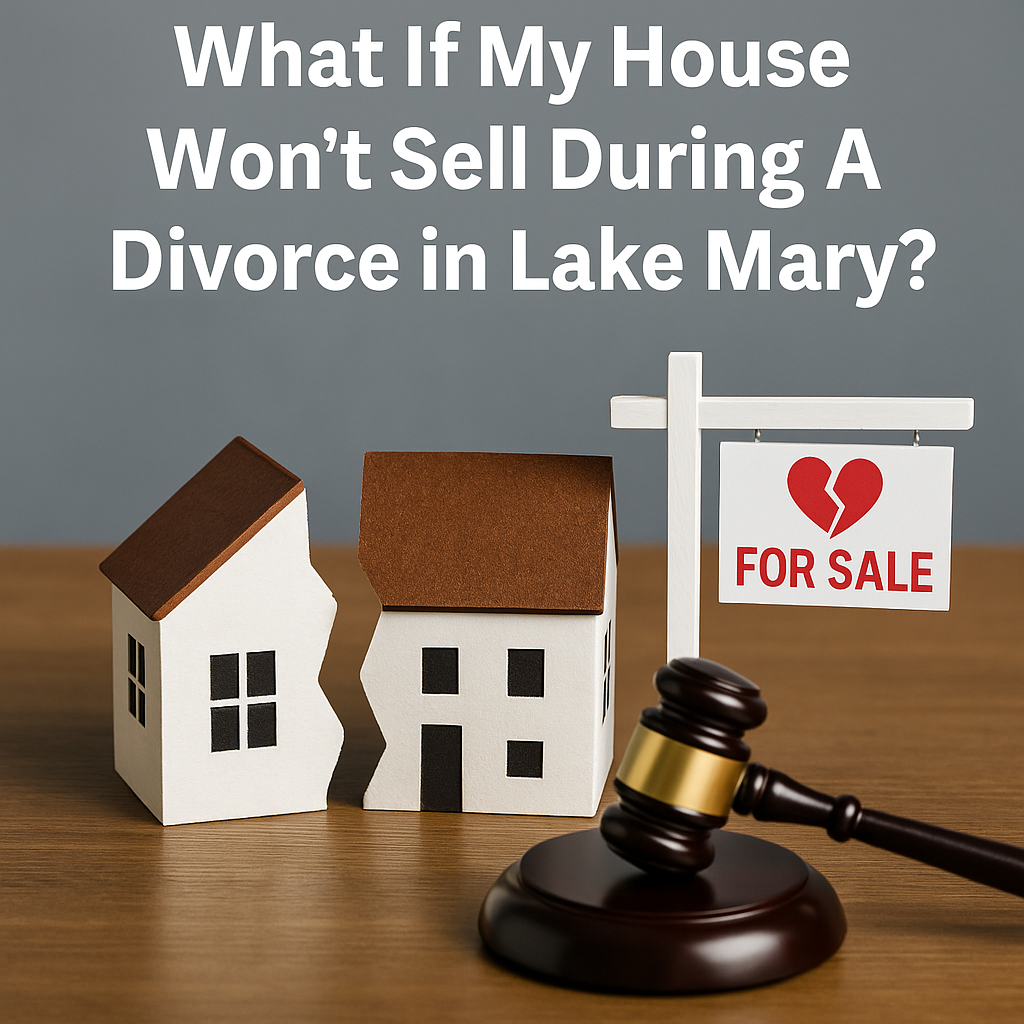What If My House Won't Sell During A Divorce in ?