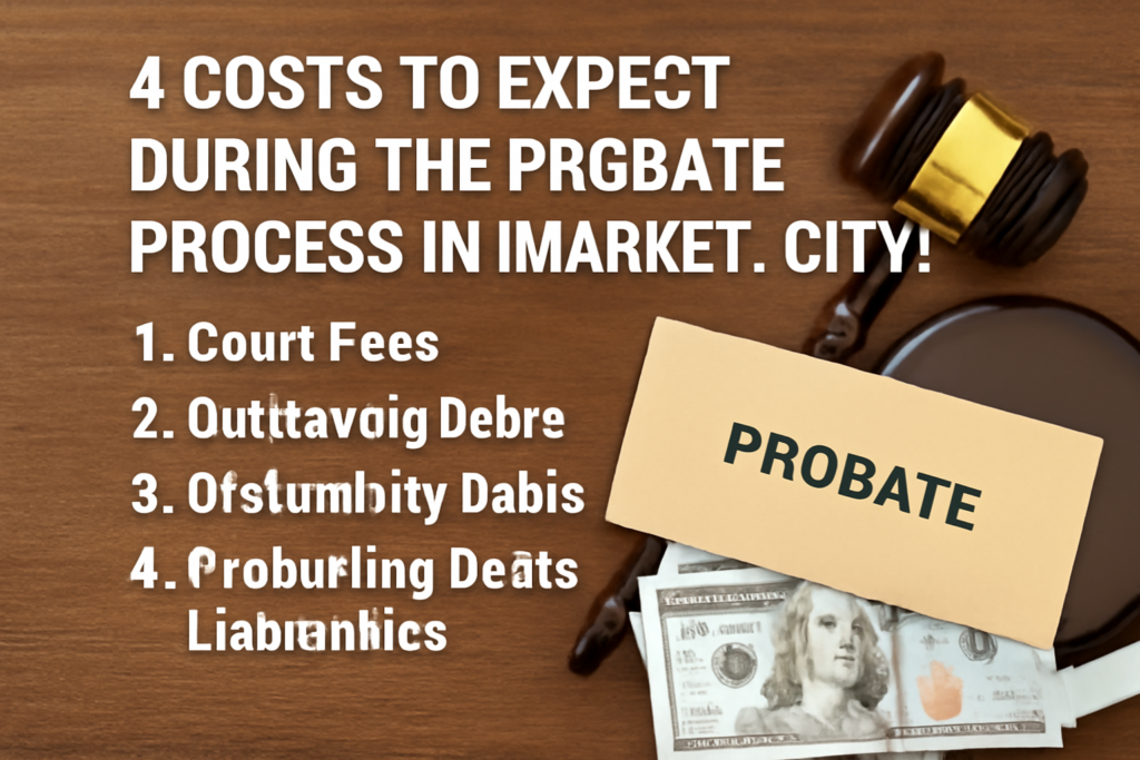 4 Costs To Expect During The Probate Process In