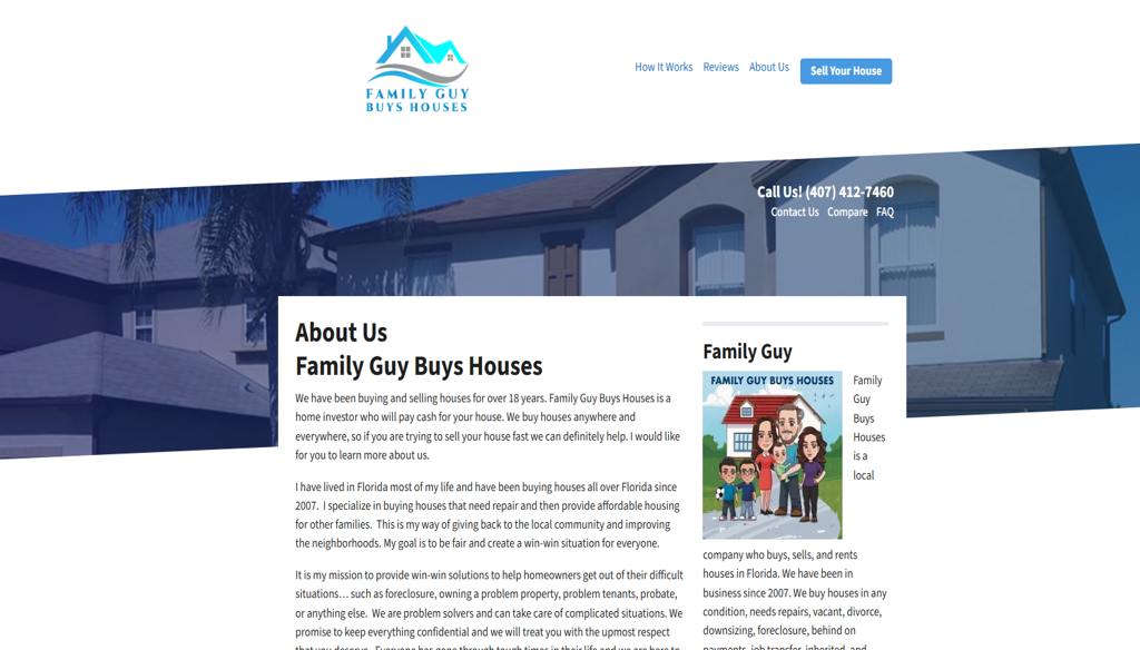 About Family Guy Buys Houses