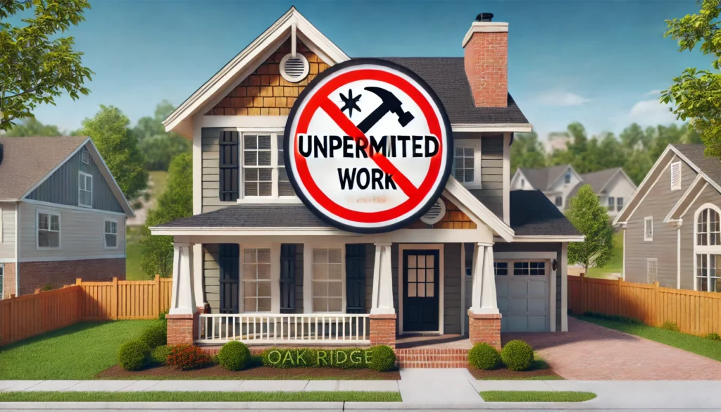 Benefits of Selling a House With Unpermitted Work for Cash in Oak Ridge
