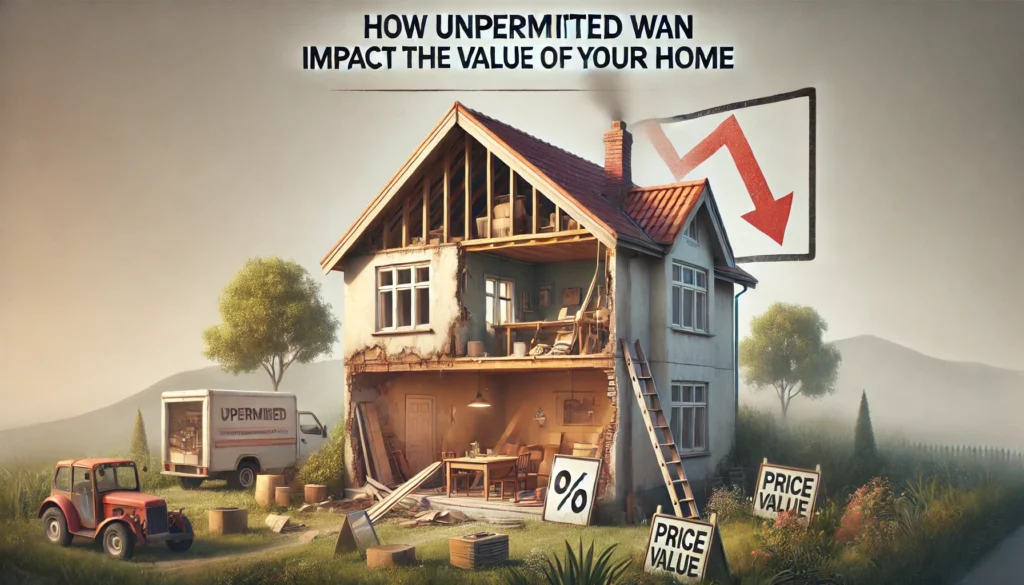 Unpermitted Work Impact the Value of Your Home