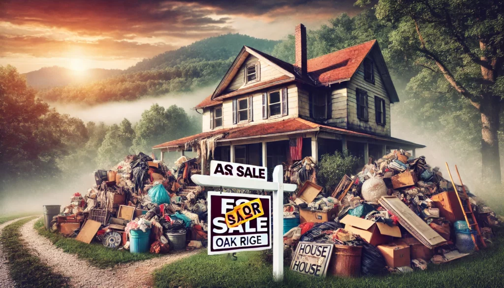 Sell a Hoarder House 'As-Is' in Oak Ridge