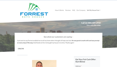 Learn More About Forrest Buys Houses