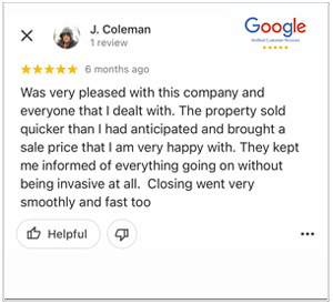 sold my house in blanchard