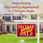 Post Closing Occupancy Agreement in 7 Simple Steps