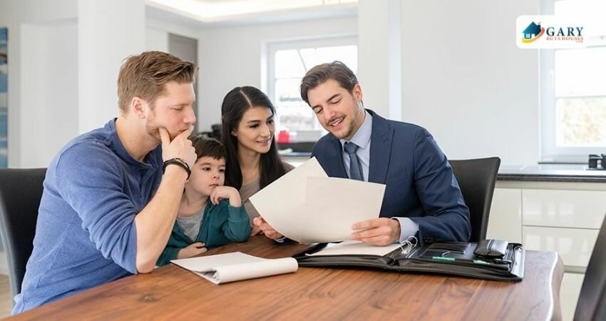 A family (homeowner) reaches out to a trusted investor who purchases houses.