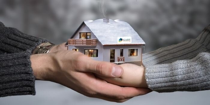 A child inherit a house from parents