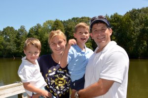 Curt Johnson - CEO of Charleston Home Buyers and his family