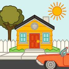 pretty house with curb appeal