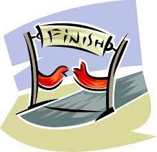 picture of a finish line