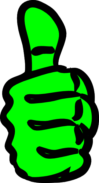 thumbs up sign
