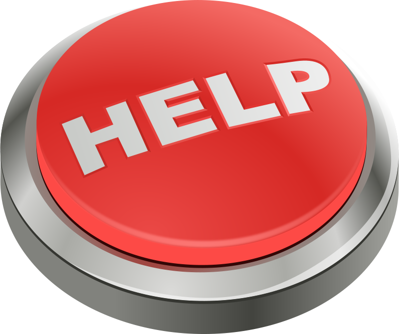 A help button that means, when you need it, ask for it.