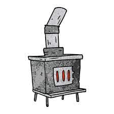 An old wood burning furnace referring to outdated systems