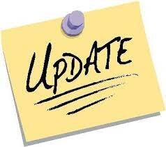 post it note that says "update"