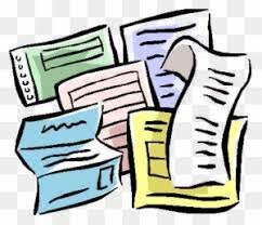 A bunch of papers together representing all the necessary paperwork for a real estate transaction