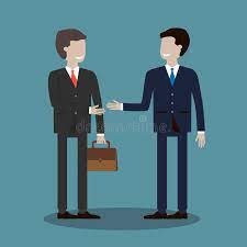 2 men shaking hands regarding a POA situation.