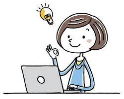 girl in front of a laptop with an image of a lightbulb overhead referencing her understanding