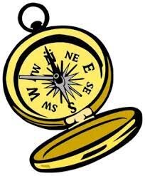 image of an open compass referencing navigation