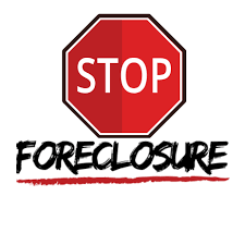image of a stop sign over the word "foreclosure" referring to stopping foreclosure.