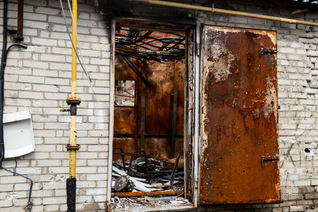fire aftermath - what is left after a fire