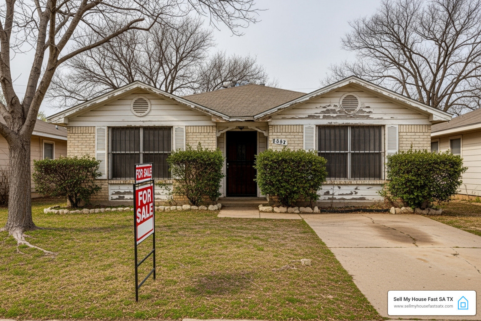 House with code violation in sell