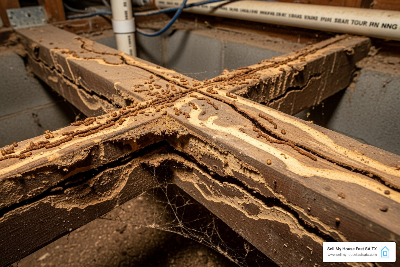 termite damage - can you sell a house with termite damage