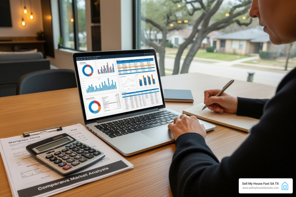 Calculate home equity and prepare to sell house fast in San Antonio for job relocation - selling house for job relocation