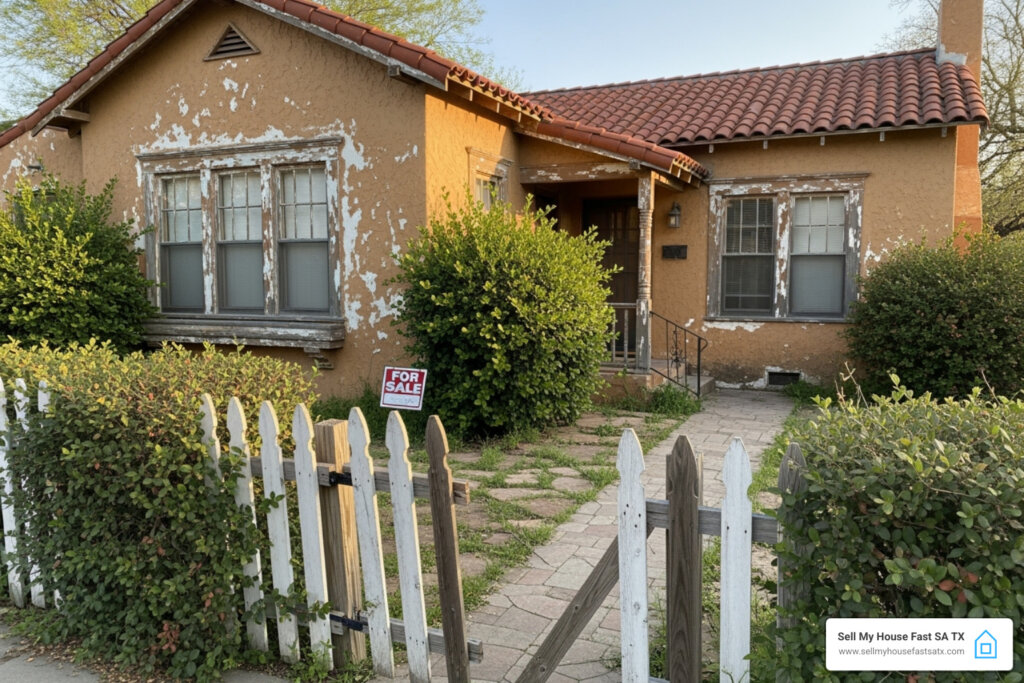 San Antonio home in need of minor repairs - how to sell your house without a realtor