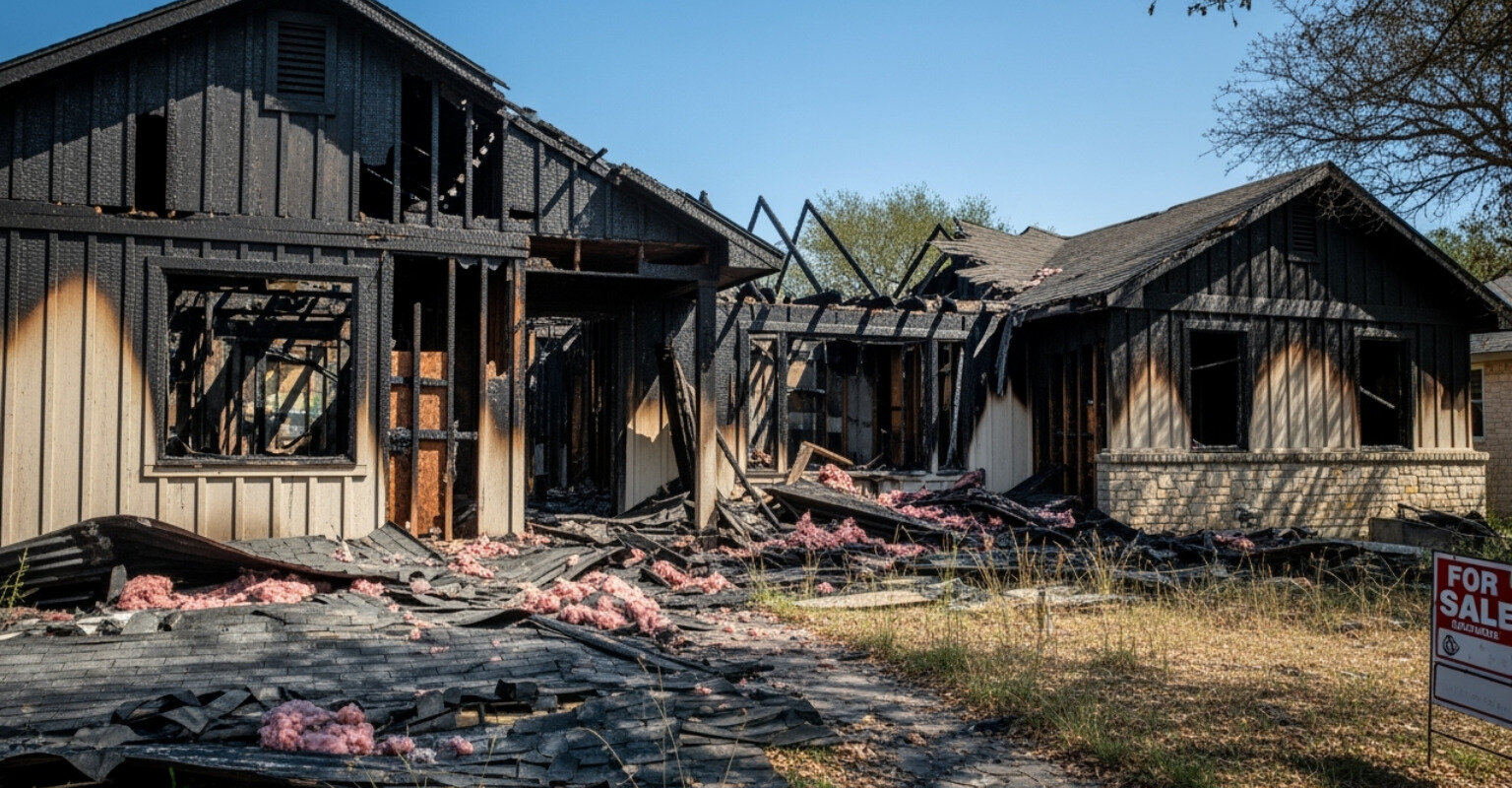 House with fire damage | Sell a Fire damaged house in San Antonio