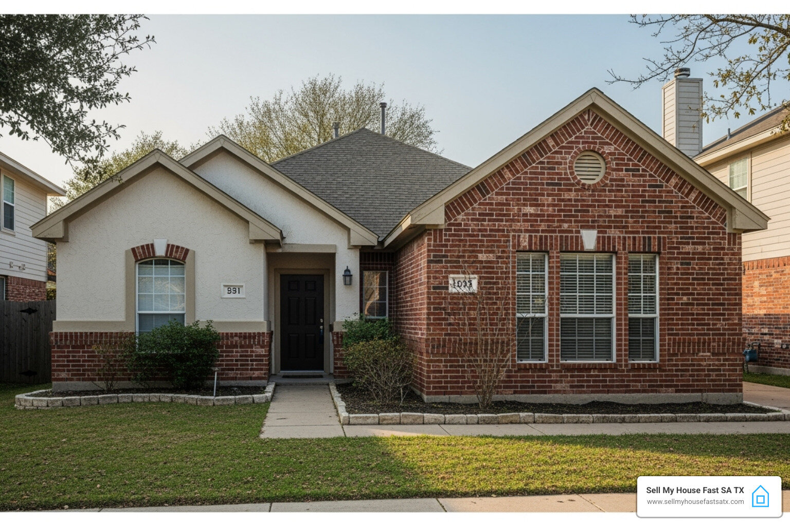 Photorealistic image of a typical San Antonio house, symbolizing the property at risk during the foreclosure timeline. - can you sell your house if your behind on payments Photorealistic image of a typical San Antonio house, symbolizing the property at risk during the foreclosure timeline. - can you sell your house if your behind on payments