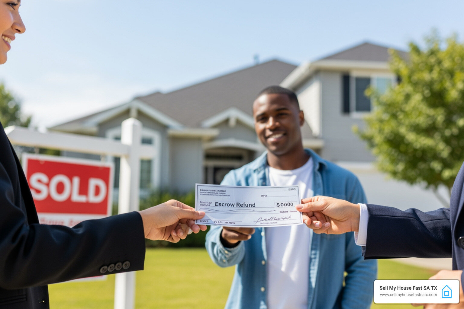 escrow refund check - how will i receive my escrow refund when house sells