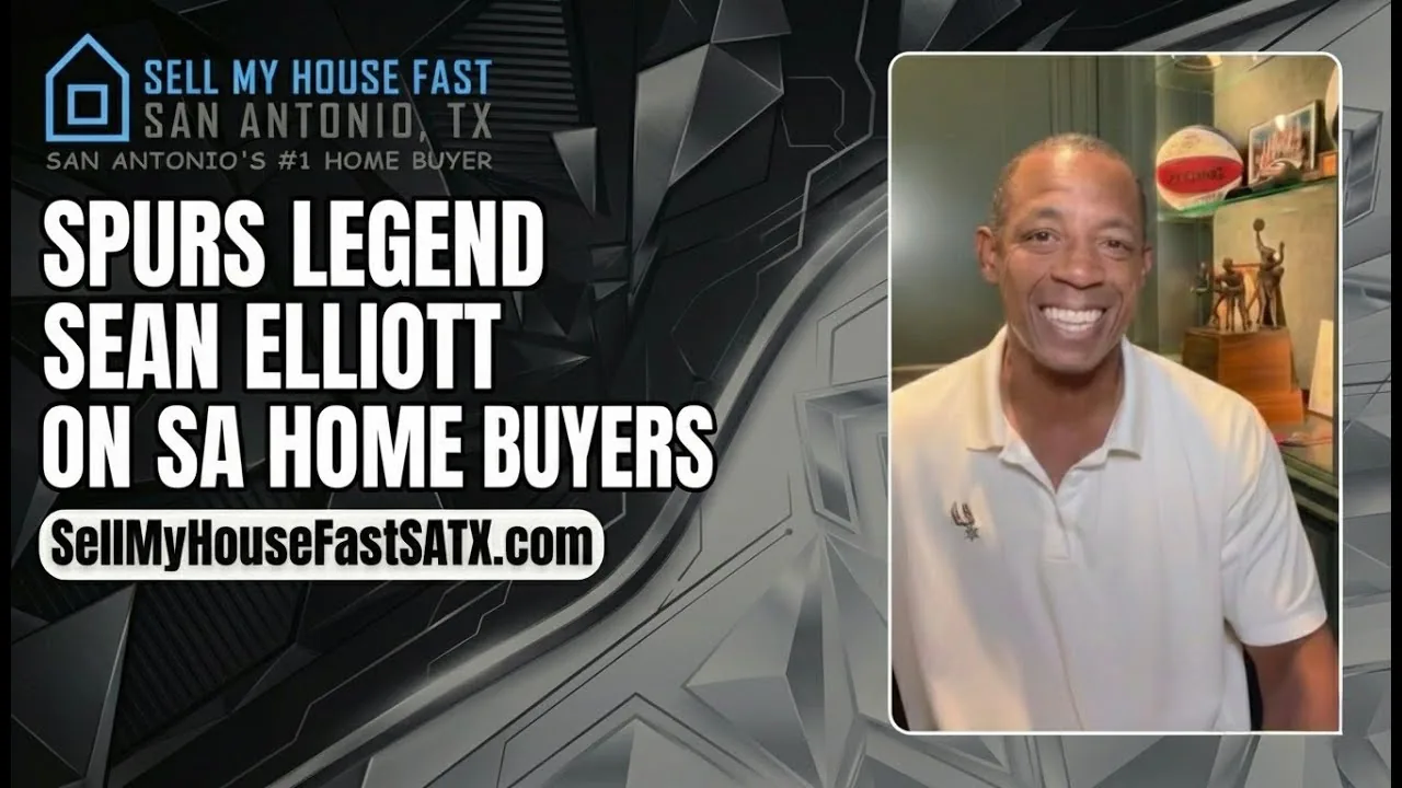 Spurs legend Sean Elliott on the Sell My House Fast SA TX team