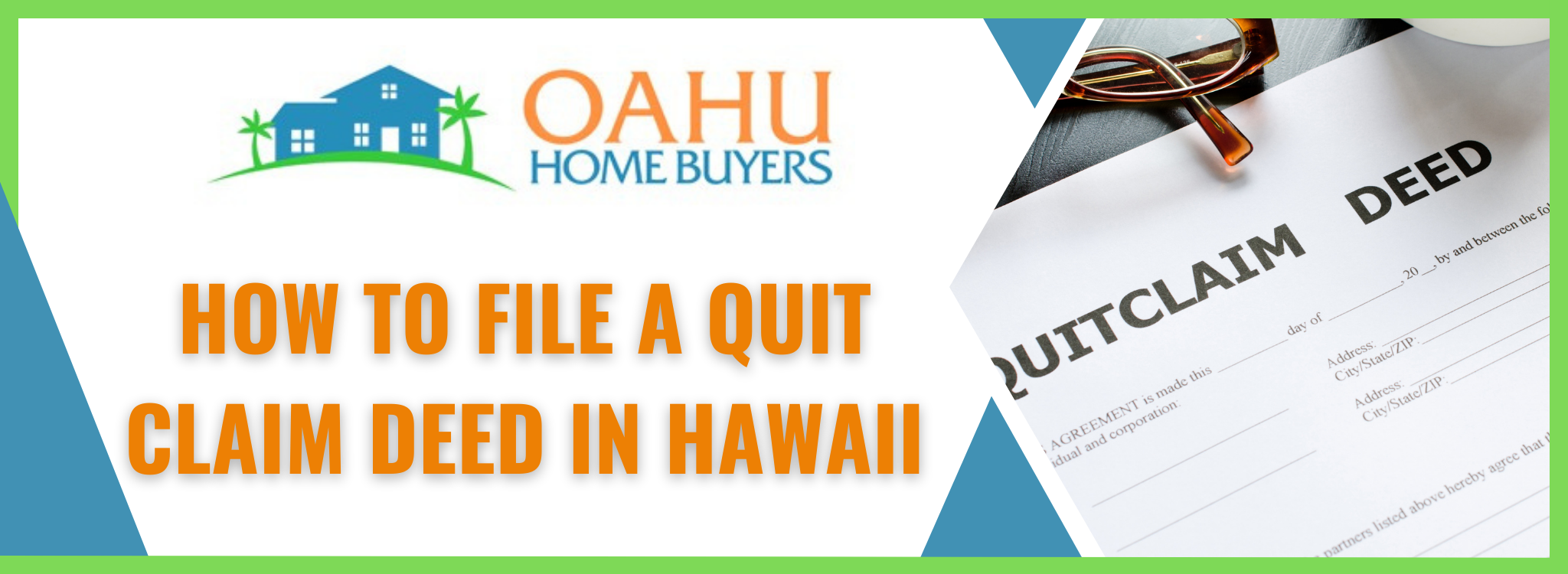 How To File A Quit Claim Deed Hawaii