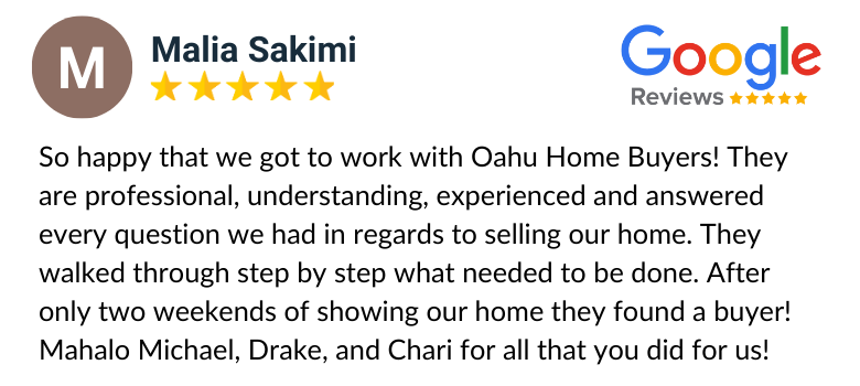 Cash Home Buyer Pearl City