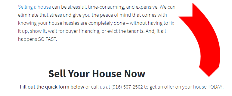 We buy houses in cash fast